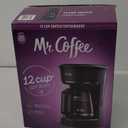 Mr. Coffee 12-Cup Switch Coffee Maker Black: Electric Drip Coffee Machine, 60 oz Capacity, Dishwasher-Safe Parts