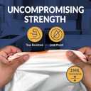 Reli. 18 Gallon Trash Compactor Bags (60 Pack) | 2 Mil Heavy Duty | Compatible with Kitchenaid, Whirpool, GE 15 Inch Compactors | No Slip Drawstring Kitchen Trash Bags | Leak-Proof & Tear Resistant