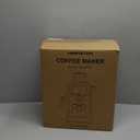 KEENSTAR 3.5Bar Espresso Machine with Milk Frother, 800W Compact Espresso and Cappuccino Machine with Preheating Function, 4 Cup Espresso Maker for Cappuccino or Latte, Gift for Coffee Lover (Creamwhite)