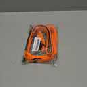 Heavy Duty Dog Leash, 4-6FT Shock Absorbing Dog Leashes with Traffic Handle and Comfortable Padded Handles, Advanced Easy Metal Clip, No Pull Reflective Leash for Medium Large Dogs That Pull (Orange)