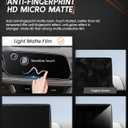 For 2025 2026 Chevrolet Tahoe Screen Protector - (2PCS) Matte Anti Glare Tempered Glass - Chevy Tahoe (LS, LT, RST, Z71, Premier, High Country) 17.7 Inch Touchscreen & 11 Inch Instrument Accessories