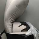 Foam Baby Ball Pit 35.4"x 11.8" for Toddlers, Soft Round Kiddie Playpen Ball Pool for Kids with Soft Memory Sponge for Babies Indoor Game(Balls not Included) Light Gray 35.4IN