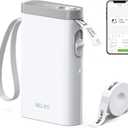 Nelko Label Maker Machine with Tape, P21 Bluetooth Label Printer, Wireless Mini Label Makers with Multiple Templates for School Office Home, White