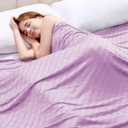 Topcee Cooling Blanket, Summer Cooling Blankets for Hot Sleepers, Arc-Chill Q-Max>0.5 Cool Fiber, Oeko-TEX 100% Certified, Soft, Breathable, Double-Side Bed Throw,Keep Cool for Adults Kids 60"x90" (Pink-new)