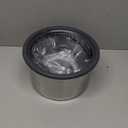 6.5L Dog Water Bowl No Spill 1.6 Gallon Stainless Steel Water Bowl for Dogs 220oz Large Capacity No Splash Slow Drinking Feeder with Anti-Slip Mat for Messy Drinkers 6.5L+2 Filters