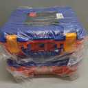 2 x TanReginal Hard Carrying Case for Nintendoo Switch 2 , Portable Switch 2 Protective Case for Nintendoo Switch 2 Console and Accessories All In One PlaceClassic Red-BlueCompact Internal Structure