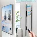Ultra Slim TV Wall Mount Compatible with 14"-80" Flat & Frame TVs Only, 0.3" Micro-Gap Low Profile TV Mount, Minimalist Look, Blends Any Interior, Hold up to 100Lbs