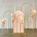 Wedding Arch Backdrop, Gold