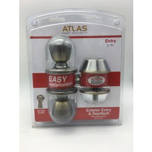 Atlas Entry Door Lock & Deadbolt Keyed Alike #1734600