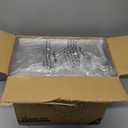 ClearSpace Pantry Organization and Storage Bins with Removable Dividers & Lids  Perfect Pantry Organizers or Kitchen Organization  Refrigerator Organizer Bins, Cabinet Organizers, 4 Pack (10" x 6" x 3" - 4 Pack)