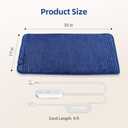 Comfytemp Extra Large Heating Pad for Back & Period, 33''x 17'' King Size FSA Eligible Pack, Birthday Gifts for Women Men Mom Dad & Mother Day Gift, HSA Electric XL Heat Wrap for Body, Washable, Blue