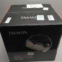 TASALON Ionic Hooded Hair Dryer - 1875W Bonnet Dryer with 3 Temperature Settings - Portable Standing Dryer for Home and Salon