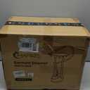 Steamer for Clothes,1800W Standing Garment Steamer with Adjustable Double Rod,Flat and Hanging Ironing,Clothes Steamers with 10 Ironing Modes,30s Fast Heat-up (White Gold)