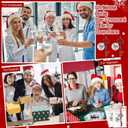 Landical 12 Sets Christmas Coworker Gift Xmas Tree Ornament Key Bottle Opener Coworkers Are Like Xmas Light Employee Appreciation Gift Thank You Card for Staff Office Team Colleague Holiday Decoration