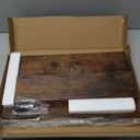 KLM Bottle Display Shelf, Coffee Syrup Rack Organizer, 3 Step Countertop Rack, Mini bar, Cabinet, Home Retro Bar Shelf Stand for Whiskey, Spirits