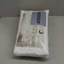 Down Alternative Pillow for Back Side Sleepers, Medium Density, Standard Size, 26" x 20", 2-Pack, White