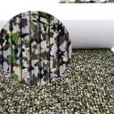 Boat Flooring EVA Foam Boat Decking Camo 94"x45"/35"/23" Non-Slip Boat Mat Self-Adhesive Foam Boat Deck Flooring Carpet Mat Rolls for Kayak Deck Boat Yacht Flooring Motorboat (47.3x16.2"-5.4sqft, Camo Jungle)