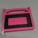 2019 Fire 7 Tablet Case for Kids -SHREBORN Kids Shock Proof Case Cover with Handle and Stand for Amazon Kindle Fire 7 Inch Tablet (Compatible with 9th/7th/5th Generation, 2019/2017/2015 Release)-Rose