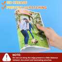 CAREGY 600 Pack Laminating Sheets,Holds 8.5 x 11 Inch Sheets,Thermal Laminating Pouches, 3 Mil, 9 x 11.5 Inches Lamination Sheet Paper for Laminator, Round Corner Letter Size