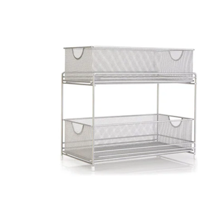 Satin Nickel Metal Vanity Tray