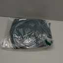 YellyHommy No Hook Shower Curtain with Snap in Liner Set Less Time Dark Green Waffle Shower Curtain for Bathroom 75" L x 72" W