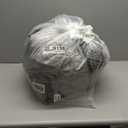 Dinjoy Queen Comforter Set Dark Gray Boho,Soft 7 Piece Bed in a Bag Queen Size Black Bedding Sets Striped Comforters with Plaid Bed Set with Sheets for Men Fall Winter, Black and Gray 