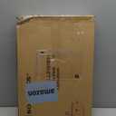 SONGMICS Laptop Desk for Bed or Sofa with Adjustable Tilting Top, Breakfast Serving Tray with Height Adjustable Folding Legs, Fits Screen Size up to 15.6 Inches, Floor Desk, Rustic Brown ULLD105B01