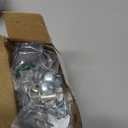 2 Pcs 490-241-0038 Universal Rolling Skid Shoes Wheel for Craftsman MTD Cub Cadet and Most 2-Stage and 3-Stage Snow Thrower Snowblowers, Universal Roller Skid Snow Thrower Shoes