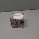 Sensory Activity Board Upgraded- 3D Sensory Activity Ball,Stress Relief Toy,Silicone Fidget Toy for Stress Relief,Anxiety,Autism,ADHD,Kids 3+ & Adults,with Travel Storage Bag & 16 Strings (White) (Sphere, Baise)