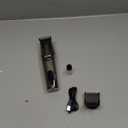 Vacuum Beard Trimmer for Men, New Version Adjustable Precision Trimming Length with 2 Comb, Electric Cordless Vacuum Trimmer for Beard, Waterproof and Rinses Easy, Blades for Skin fit