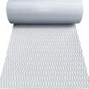 Boat Flooring EVA Foam Boat Decking Marine Carpet Boat Foam Flooring Sheet Self-Adhesive White Marine Flooring for Fishing Boat Kayak Yacht Motorboat RV Floor Swimming Pool Golf Cart 94.5"x23.6