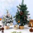 Bucherry 24 Pcs Christian Christmas Ornaments Bulk 3.15 Inch Christian Gifts for Women Colorful Flower Religious Ornament for Christmas Tree Faith Inspirational Gifts for Xmas Church Mom Women