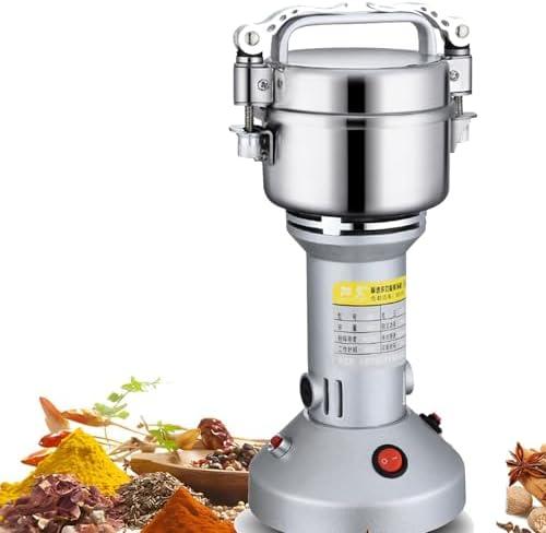 Stainless Steel Grain Mill - Electric 950W High-speed Grinder for Corn, Wheat, Pepper, Coffee Bean