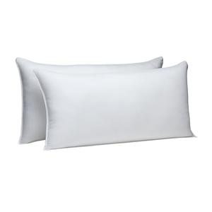 Amazon.com: Amazon Basics Down-Alternative Pillows for Stomach and Back Sleepers, Soft Density, 20 x 36 inches, 2-Pack, White : Home & Kitchen