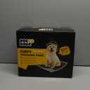 Dog Pee Pads for Dogs XXL 30"x36" Charcoal Puppy Pads 50 Counts Extra Large Disposable Activated Carbon Super Absorbent Full Edge-Wrapping Odor-Control Training Pads with Adhesive Tabs