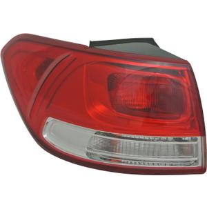 TYC Left Tail Light Assembly Compatible with 2016-2018 Kia Sorento