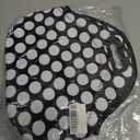 Lunch Tote, OFEILY Lunch boxes Lunch bags with Fine Neoprene Material Waterproof Picnic Lunch Bag Mom Bag (White Dots)