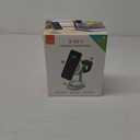 LAX Gadgets MagSafe Compatible Foldable Wireless 3-in-1 Charging Stand (White)