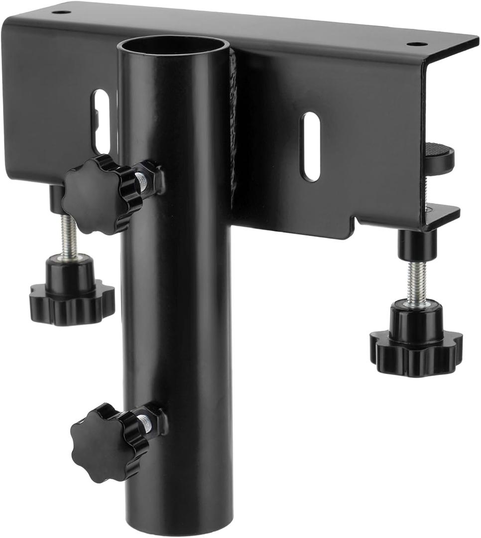 SPARKWHIZ Truck Flag Pole Mount Kits, No Drilling Universal Truck Flagpole Holder fits Up to 1.5" Pole, 1 Pack