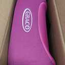 Graco TurboBooster 2.0 Backless Booster Car Seat, Trisha, Travel Booster Seat for Children Ages 4-10, Weight 40-100 Pounds and Height up to 57 Inches