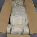 50 Pack Beige Velvet Hangers,Non Slip,Heavy-Duty,Slim,Space Saving,with Felt Surface and Gold 360Swivel Hook,for Pants,Outfit,Skirts,Suits,Coats,Dresses ect.