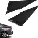 ZONFANT 2 Pcs Left and Right Rear Quarter Molding Cover Compatible with Toyota Vehicle 2016-2021 Prius, Replace#62505-47012 62506-47012