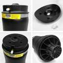 2Pcs Rear Air Spring Suspension Compatible with 2007-2019 Benz W164 X164 GL320 GL350 GL450 GLE350 GLE450 AMG GLS450 ML320 ML350 ML450 1643201025 1643200725 1663200325