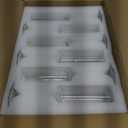 UMEIED 6 Oz Edge Champagne Flutes Set of 6, Long Stemmed Crystal Clear Champagne Flute Glass Set, Sparkling Wine Glasses for Home Party Wedding Birthday Housewarming Gifts