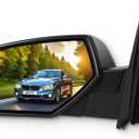 SCITOO Side View Mirror Fit For 2014-2018 For Chevy Silverado 1500 2014-2017 For GMC Sierra 1500 22820378 Power Adjustment Heating Driver Side Mirror