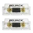 BOJACK 0/2/4 Gauge ANL Fuse Holder and 200 Amp ANL Fuses for 0 2 4 8 Gauge AWG Fuse Block, Fuse Box, Automotive Fuse Holder 200A (Pack of 2)