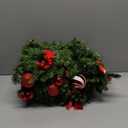 Christmas Garland with Lights 9FT Timer Prelit Garland Battery Operated Outdoor Indoor Christmas Decorations 30 LEDs Lighted Garland for Stairs Railing Fireplace Mantle Front Door Home Holiday Decor