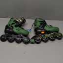 2PM SPORTS Kids Inline Skates Boys Ages 4-8 8-12 4-7 7-12 10-12 with Light Up Wheels, Adjustable Blades Roller Skates for Boys Beginner Youth Indoor Outdoor Size 11C 1 2 3 4 5 6 7 Camouflage Green, S