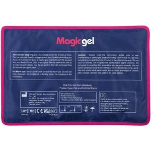 Magic Gel Premium Ice Pack - Reusable Gel Ice Pack (11.8" x 7.8") for Icing Injuries, Pain Relief, Cold Compress for Reducing Swelling - FSA HSA Eligible - | Flexible & Foldable 1 Count (Pack of 1)