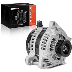 A-Premium Alternator Compatible with Ford F-150 F150 2015-2020 5.0L, 12V 240A 6-Groove Pulley Clockwise, Replace# 1042110081, 1042110080